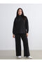 Alita City Lcw Comfort Black Interlock Plain Sweatshirt with a Difference - 2