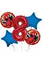 Spider-Man 8 Year Old Balloon Set Balloon Foil Set Concept Birthday Set Age Balloon - 4