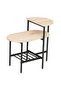 Jayde Side Table – Oak & Black Contemporary Accent Table for Indoor Spaces - 6
