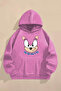 Children's Sonic Printed Hooded Sweatshirt Hoodie - 2