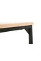 Larenda Side Table – Oak & Black Modern End Table for Living Room or Bedroom - 7