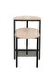 Jayde Side Table – Oak & Black Contemporary Accent Table for Indoor Spaces - 7
