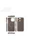 iPhone Kevlar Case iPhone 15 Pro Black Titanium Magsafe Case Case Cover Carbon Fiber Back Cover Protection - 3