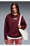 Ess Nature 2.0 Crew Women's Sweat 688078-96 Ruby Shimmer - 2