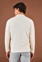 Zippered Polo Collar Sweater - 4