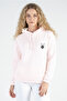 Women's Cotton Hooded Sweatshirt - Stylish and Simple Design / Different Color Choices - 4