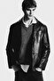 Regular Fit Leather jacket - 3