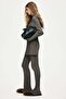 Metallic rib-knit hoodie - 4