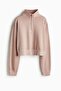 Washed-look zip-top sweatshirt - 4