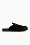 Pile-lined slippers - 3