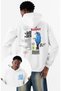 Unisex Debi Tirar Mas Fotos Sırt Printed Hooded Sweatshirt, Oversized Bad Bunny Themed Hoodie