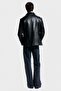 Regular Fit Leather jacket - 5