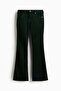 Flared corduroy trousers - 4