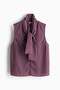 Tie-neck blouse