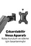 Std48036E Airgrip 17-Inch-27-Inch Ergonomic 360 °   Vesa Triple Arm Monitor Holder with Shock Absorber - 8
