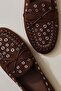 Eyelet-embellished loafers - 3