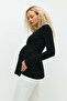 MAMA Ribbed wrap top
