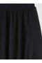 Lcw Kids Black Elastic Waist Girls' Balloon Skirt - 3