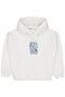 Flower Printed 10-13 Years Old Sweatshirt - Ecru 11-12 Years Old