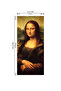 1000 Piece Puzzle Rainy Street with Umbrellas and 230 Piece Mona Lisa and Puzzle Adhesive - 3