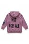 Girl's Sweatshirt Back Printed Dried Rose - 2