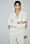 Collarless blazer - 2