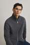 Regular Fit Wool zip-through cardigan - 4