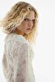 Frill-trimmed mesh blouse - 5