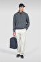 Men's Knitted Wool Zipped Sweater - 3