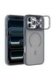 Apple iPhone 17 Pro Max Compatible Metal Stand Button Matte Lens Gift Nevada Case - 2