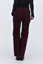Flared velvet trousers - 3