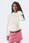 Wool-blend mini skirt