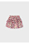 Red Girls' Tiered Skirt 4902 - 3