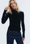 Cashmere-blend polo-neck jumper - 6
