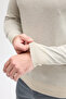 Men's Polo Neck Long Sleeve Sweatshirt - 5
