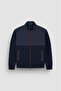 Men's Knitted Cashmere Wool Zipped Sweater - 5