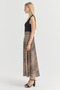 Women's Leopard Patterned Skirt - 3