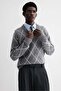 Regular Fit Wool-blend V-neck jumper