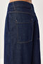 High Waist Loose Jeans Lri0027 Dark Blue - 5