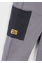 Boys' Color Block Hooded 3-Piece Tracksuit Set - Gray - 5