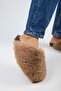 Gaye Women's Plush Flat Mink Slippers - 4