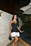 Sweetheart Neckline Strapless Mini Dress - 4