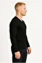 Men's Black Cotton Lycra Single Jersey Long Sleeve T-Shirt-D236 - 2