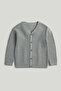 Grey Knitted Cardigan