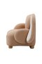 Floppy Ears Kids Chair - Light Beige & White, Cozy 1-Seater, Durable Wood & Fabric, 2-Year Warranty - 5