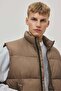Regular Fit Water-repellent puffer gilet - 4