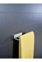 Towel Rack, Toilet Paper Holder, 3 Items Together, Bathroom, Toilet Set, Adhesive, No Assembly Required - 3