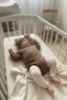 Baby Girl-Boy Stitch-Free Oversized Knitwear Sweater and Hat Set - Buttoned Bottom Raglan Sleeve 2-Piece Set - 2