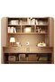 Modern Multifunctional Computer Table Home Office Writing Workstation with Storage Shelves 80 CM - 6