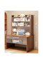 Modern Multifunctional Computer Table Home Office Writing Workstation with Storage Shelves 70 CM - 3